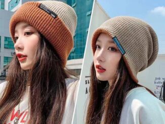 มาใหม่ หมวกบีนนี่ ผ้าถัก แบบหนา ให้ความอบอุ่น สไตล์เกาหลี สําหรับผู้หญิง และผู้ชาย 2023