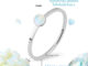 ปังเวอร์ Milada ring White gold แหวนพลอยหลังเบี้ย สวย น่ารัก เสริมดวง ไม่ลอก ไม่ดำ ไม่แพ้