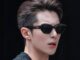 ใหม่ แว่นตากันแดด กรอบป้องกัน สไตล์เกาหลี สําหรับผู้ชาย และผู้หญิง