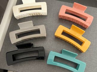 กิ๊บหนีบผมสไตล์เกาหลี ทรงสี่เหลี่ยม ขนาดใหญ่ 10.5 cm พร้อมส่ง