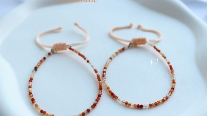 Carnelian - คาร์เนเลี่ยน หินเจียร 2-2.5 มิล สร้อยข้อมือ กำไล หินมงคล หินนำโชค หินปัดเป่าสิ่งชั่วร้าย Carnelian - คาร์เนเลี่ยน หินเจียร 2-2.5 มิล สร้อยข้อมือ กำไล หินมงคล หินนำโชค หินปัดเป่าสิ่งชั่วร้าย