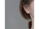 ต่างหูเงินสเตอร์ลิง S925 จี้รูปดอกไม้ เรียบง่าย เครื่องประดับ สําหรับผู้หญิง นักเรียน ขายส่ง ของขวัญ