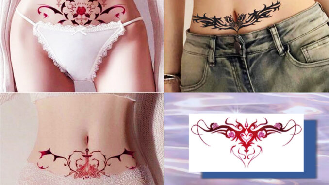 สติกเกอร์รอยสักชั่วคราว ลายนางฟ้าเซ็กซี่ กันน้ํา ติดทนนาน 7 วัน