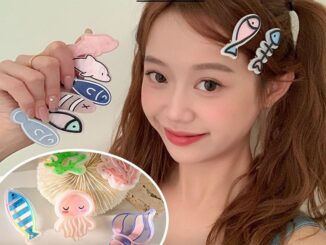 COD กิ๊บติดผม ลายการ์ตูนปลาน้อยน่ารักแบบสร้างสรรค์สําหรับผู้หญิงพร้อมส่งในไทย