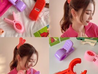 กิ๊บติดผมหางม้า คอสเพลย์ ฉลามน่ารัก สีแดง แฟชั่นเกาหลี อุปกรณ์เสริม สําหรับผู้ใหญ่ เด็ก chusoeny