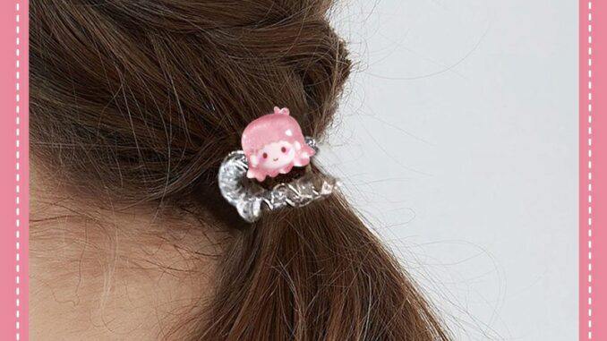 พร้อมส่ง-ยางรัดผม ยางมัดผมโดนัท