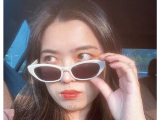 แว่นตากันแดด UV400 ทรงแคทอาย สําหรับสตรี