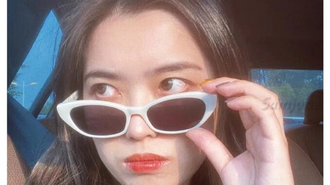 แว่นตากันแดด UV400 ทรงแคทอาย สําหรับสตรี แว่นตากันแดด UV400 ทรงแคทอาย สําหรับสตรี