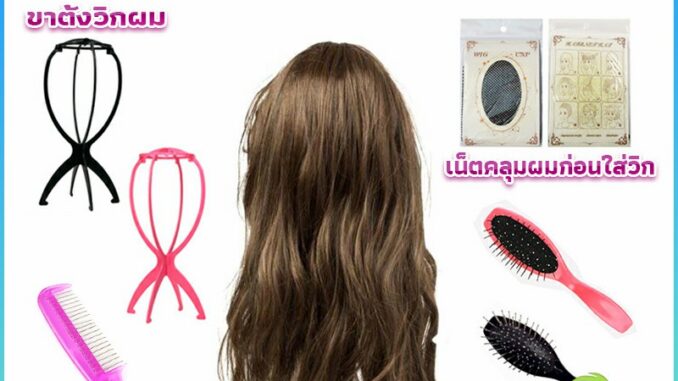 Bensen อุปกรณ์ดูแลวิกผม หวีวิกผม เน็ตคลุมผมก่อนใส่วิก Hair Tools