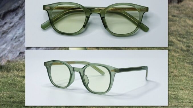 A5241[E5]แว่นตาออโต้เลนส์[ออกแดดเปลี่ยนสี]กรองแสงสีฟ้าและกันแดดได้ สามารถนำกรอบเปลี่ยนเลนส์สายตาได้เลย