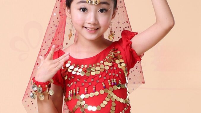 สร้อยข้อมือ ผ้าโพกศีรษะ สไตล์อินเดีย สําหรับเต้นรํา