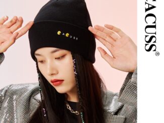 CHERISH (พร้อมส่ง) หมวกไหมพรม แบรนด์ CACUSS ของแท้(มีป้าย) หมวกแฟชั่น สีเขียว สีดำ
