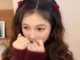 [Magpie] กิ๊บติดผมหน้าม้า รูปกระต่ายน่ารัก ประดับมุก สีแดง หรูหรา สไตล์ฝรั่งเศส เรโทร สําหรับผู้หญิง