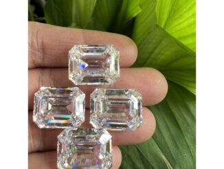 เพชร สวิส CZ SWISS DIAMOND PREMIUM WHITE พลอย AAA สีขาว ทรงกลม 16X14 มม (1 เม็ด)