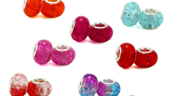 Dinglly ลูกปัด ทรงกลม 10 สี อุปกรณ์เสริม สําหรับฟาง Diy 2 ชิ้น ต่อล็อต