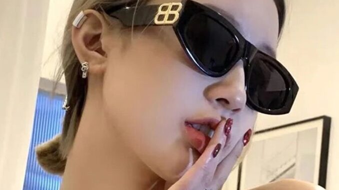 แว่นตากันแดด ป้องกันรังสียูวี ทรงแคทอาย แฟชั่นสําหรับผู้หญิง แว่นตากันแดด ป้องกันรังสียูวี ทรงแคทอาย แฟชั่นสําหรับผู้หญิง