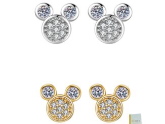 [พร้อมใบรับรอง Gra] ต่างหูเพชร สีขาว ทอง 18K คลาสสิก