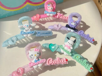 กิ๊บหนีบผม V23 กิ๊บติดผม Sanrio การ์ตูนน่ารัก เครื่องประดับผม เกาหลีฤดูใบไม้ร่วงและฤดูหนาวน่ารักสำหรับผู้หญิง พร้อมส่ง