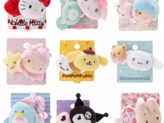 Ag ยางรัดผม ตุ๊กตาฟิกเกอร์ Melody Cinnamoroll purin ดาวคู่ การ์ตูน เครื่องประดับผม ยางรัดผม