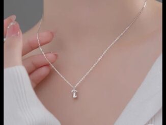 PN005 สร้อยเงินจี้กุหลาบดอกเล็ก (พร้อมแพคเกจครบเซท) งานเกรดพรีเมี่ยม ใส่โดนน้ำได้ไม่ลอกไม่ดำ สินค้าพร้อมส่ง