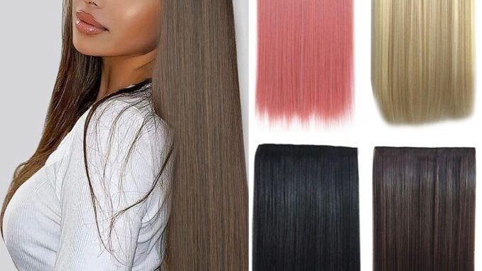 Aelegant กิ๊บติดผมยาวตรง สังเคราะห์ 5 คลิป ไร้รอยต่อ สีแดง หลากสี สําหรับผู้หญิง เด็กผู้หญิง Aelegant กิ๊บติดผมยาวตรง สังเคราะห์ 5 คลิป ไร้รอยต่อ สีแดง หลากสี สําหรับผู้หญิง เด็กผู้หญิง
