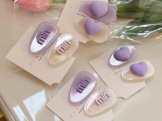 กิ๊บติดผมหน้าผาก สีม่วง กรดอะซิติก ผู้หญิง กิ๊บหน้าม้า กิ๊บแตก ความรู้สึกระดับไฮเอนด์ สุทธิสีแดง ใหม่ ปากเป็ด กิ๊บติดผม