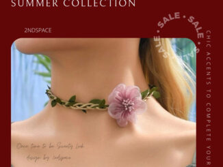 SALE โช้กเกอร์สวยหวานประดับดอกไม้ ✨Summer นี้ต้องมีค่า Fairytale Princess Choker✨ พร้อมส่งนะค้า