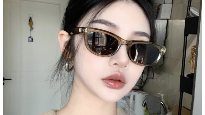 แว่นตากันแดด G Cat Eye ป้องกันรังสีอัลตราไวโอเลต UV400 กรอบแว่นขนาดเล็ก หลายสี แฟชั่นสําหรับสตรี
