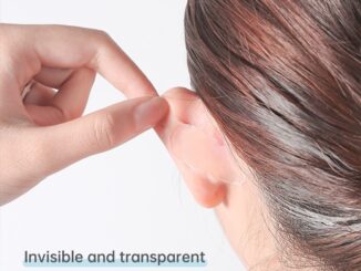 COD❤️Elf Earband Earloop สนับสนุนสติ๊กเกอร์ใสไม่เจ็บปวดซิลิโคนผู้ใหญ่แต่งหน้าแท็กหู-a.one