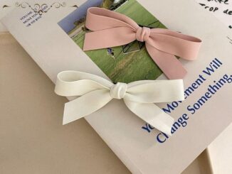 BRUCE Balletcore Bow Hairpin Cute Hair Barrettes Small Hairpin Bangs Clip Bowknot Headdress PU Leather Female Hair Accessories