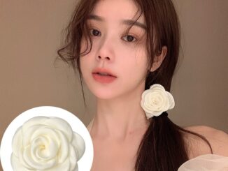 กิ๊บติดผม รูปปากเป็ด ดอกคามิเลีย สวยหรู ทันสมัย เครื่องประดับแฟชั่น สําหรับผู้หญิง