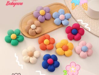 Byce> แผ่นผ้า ลายดอกไม้น่ารัก แฮนด์เมด DIY สําหรับตกแต่งเสื้อผ้า กิ๊บติดผม