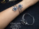 (JindaJewelry)กำไลดอกไม้ เงินแท้92.5%