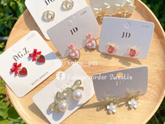 รวมต่างหูงานพร้อมส่ง ถ่ายจากงานจริง