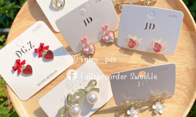 รวมต่างหูงานพร้อมส่ง ถ่ายจากงานจริง รวมต่างหูงานพร้อมส่ง ถ่ายจากงานจริง