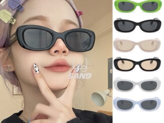 【พร้อมส่ง】COD(San9) แว่นตากันแดดแฟชั่น ขนาดเล็ก สไตล์เกาหลีเรโทร UV400 สําหรับผู้หญิง