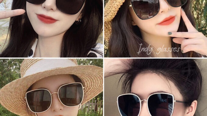แว่นกันแดด งานนางฟ้า สวย หรู ดูแพง แว่นผู้หญิง งานสวยที่สุด (เกรดงานแพง) ส่งจากไทย   มี COD
