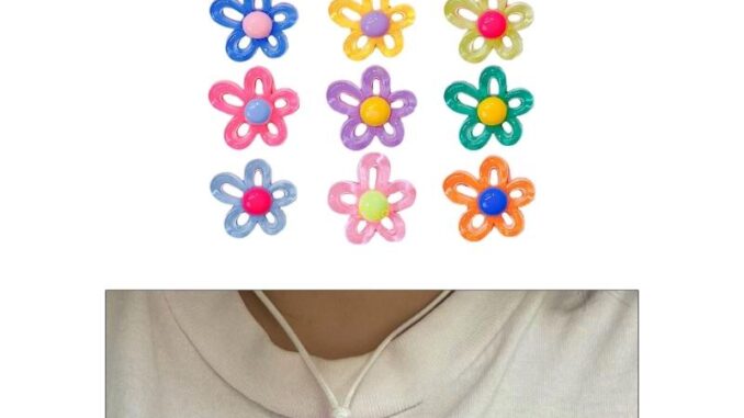 Flgo จี้เรซิ่น รูปดอกไม้ 10 สี สําหรับทําเครื่องประดับ สร้อยคอ สร้อยข้อมือ DIY Flgo จี้เรซิ่น รูปดอกไม้ 10 สี สําหรับทําเครื่องประดับ สร้อยคอ สร้อยข้อมือ DIY