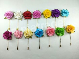 ⚘เข็มกลัดพินสูทดอกไม้ พินติดเสื้อ มีหลายสีให้เลือก