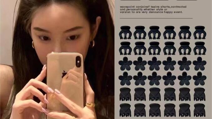กิ๊บติดผมหางม้า ขนาดเล็ก น่ารัก แฟชั่นสไตล์เกาหลี สําหรับผู้หญิง