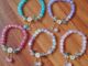 [highbuying] สร้อยข้อมือลูกปัดคริสตัล ดอกเดซี่ เปลือกหอย เกาหลี หรูหรา ยืดหยุ่น ปรับได้ เสน่ห์ เครื่องประดับ ปาร์ตี้ ครบรอบ ของขวัญ ใหม่ พร้อมส่ง