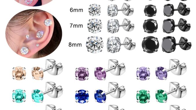 1 ชิ้น 3/4/5/6/7/8 มม. สี คริสตัล ต่างหูสตั๊ด สเตนเลส กระดูกอ่อน ต่างหู Tragus Conch Helix เจาะ ต่างหูสตั๊ด 1 ชิ้น 3/4/5/6/7/8 มม. สี คริสตัล ต่างหูสตั๊ด สเตนเลส กระดูกอ่อน ต่างหู Tragus Conch Helix เจาะ ต่างหูสตั๊ด