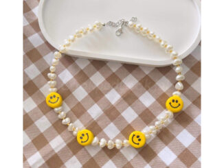 ส่งจากไทย!! สร้อยsmiley สร้อยหน้ายิ้ม Smailey