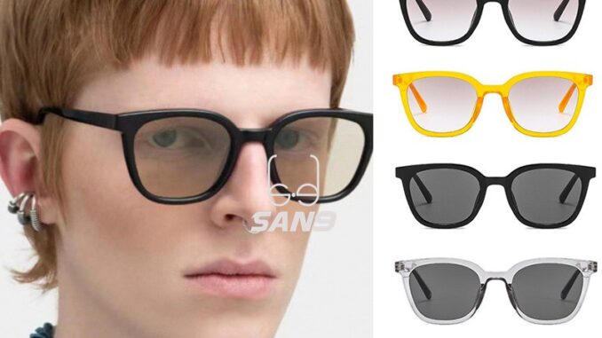 【บานพับโลหะ】COD (San9) แว่นกันแดด ทรงกลม สไตล์เกาหลีย้อนยุค UV400 【บานพับโลหะ】COD (San9) แว่นกันแดด ทรงกลม สไตล์เกาหลีย้อนยุค UV400