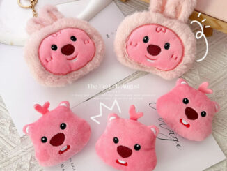 ((พร้อมส่ง)) เข็มกลัดตุ๊กตาทับทิม ตุ่น คาปิบาร่า จี้ติดกระเป๋า
