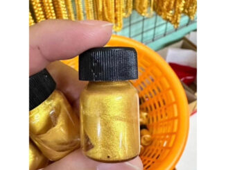 สีแต้มทองชุบ (เกรดพรีเมี่ยม)