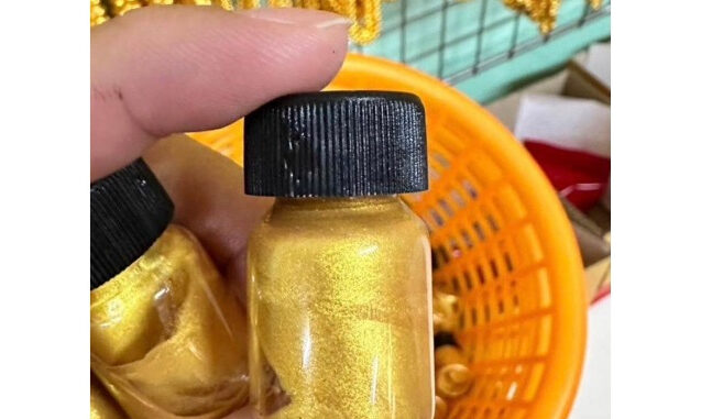สีแต้มทองชุบ (เกรดพรีเมี่ยม)