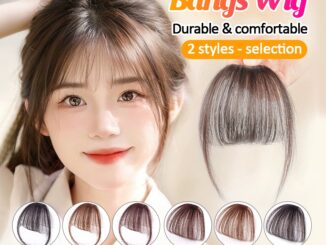 แฮร์พีช หน้าม้า หน้าม้าซีทรู แบบสาวเกาหลี ผมนิ่ม เหมือนผมจริง