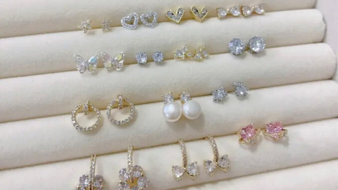 พร้อมส่ง ต่างหูเงิน 925 (ราคาต่อคู่)  มี 17 แบบ✨