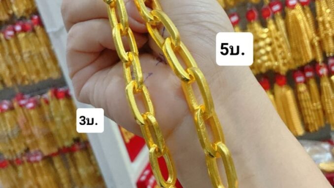 สร้อยคอและข้อมือโซ่ฝรั่งหนา น้ำหนัก3-5บาท งานสวยตามรูป ตรงปกไม่ผิดหวังแน่นอน